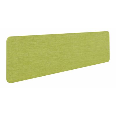 Écran de séparation acoustique pour bureau (sans support de fixation) - L160 x h40 cm - vert chartreux