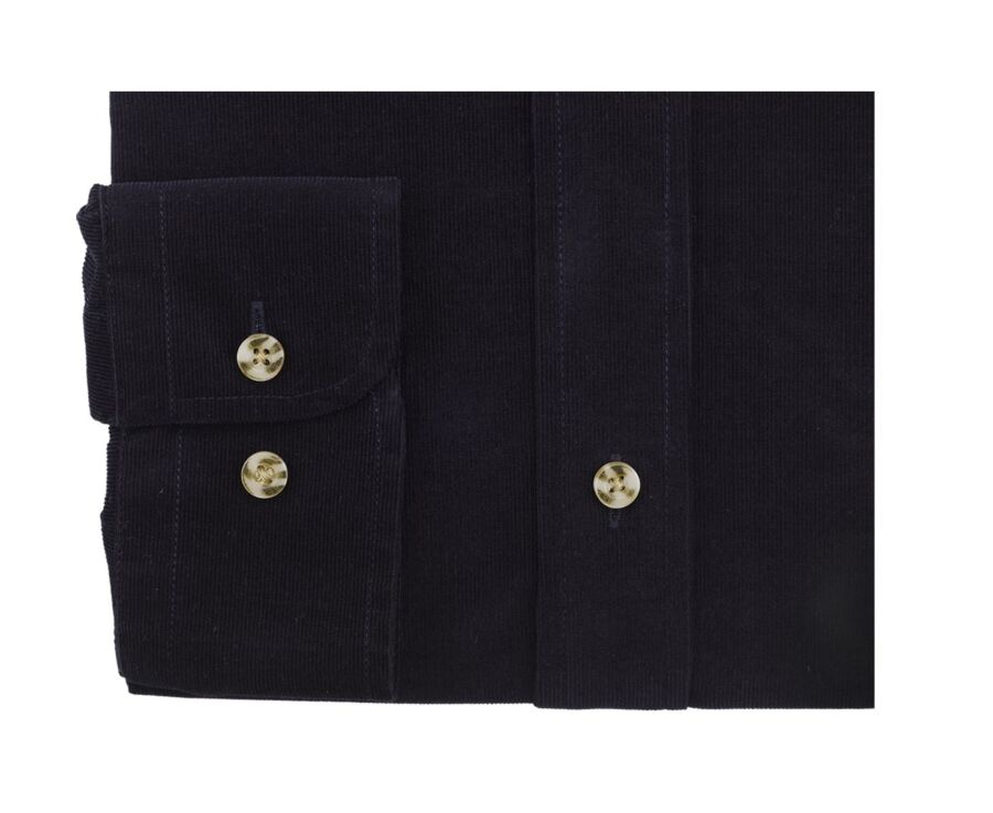 Chemise en velours Marine foncé - WAYNE