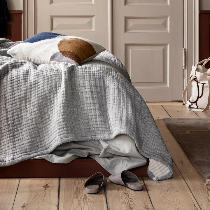 Ferm Living - Daze Tagesdecke, 250 x 240 cm, sand