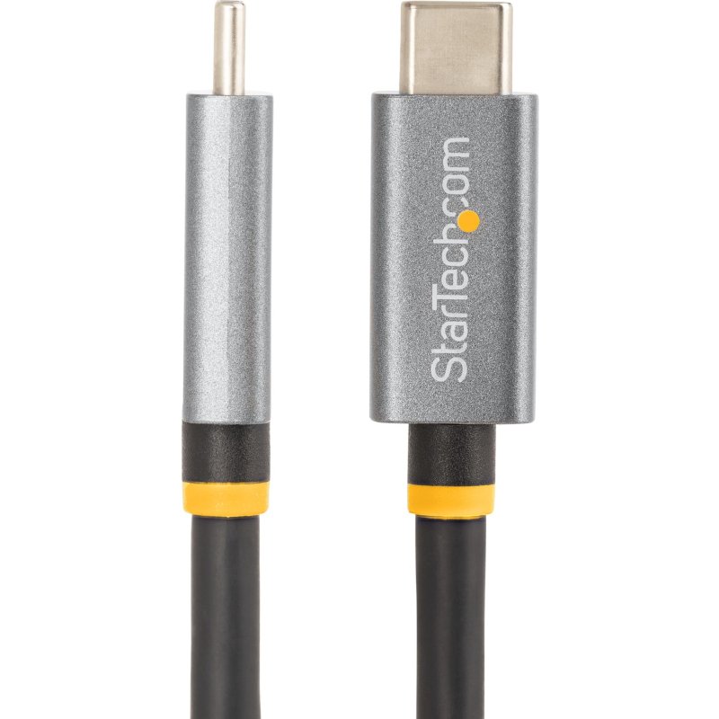 StarTech.com Câble USB4 de 1m 40Gbps, 240W (5A) Power Delivery, 8K 120Hz/4K 240Hz DP Alt Mode, Câble USB-C Certifié USB-IF - Compatible Thunderbolt