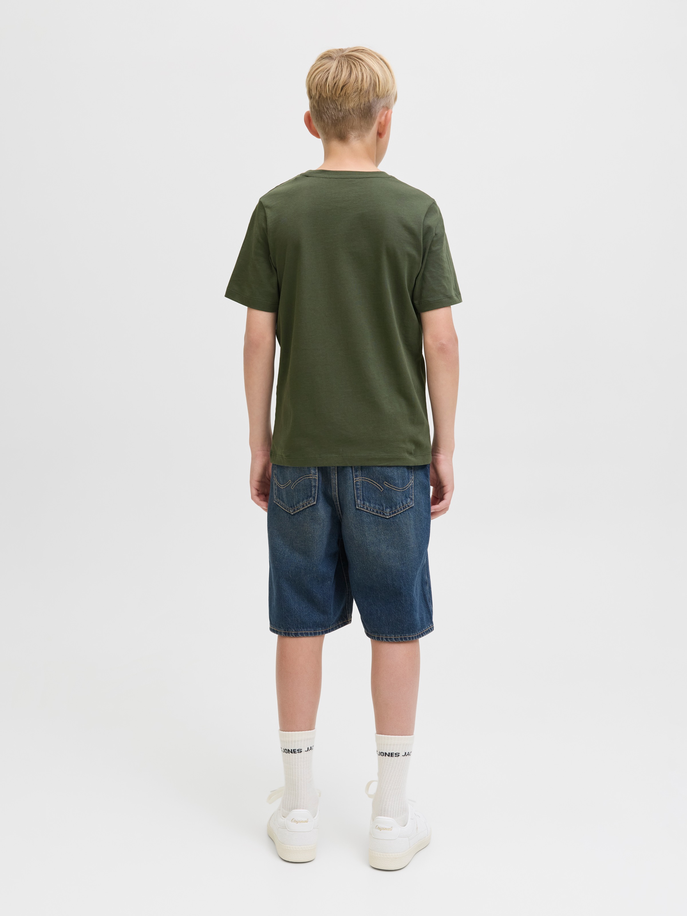 Jack & Jones Junior T-Shirt »JJELOGO TEE SS ONECK 2 COL AW25 NOOS JNR«