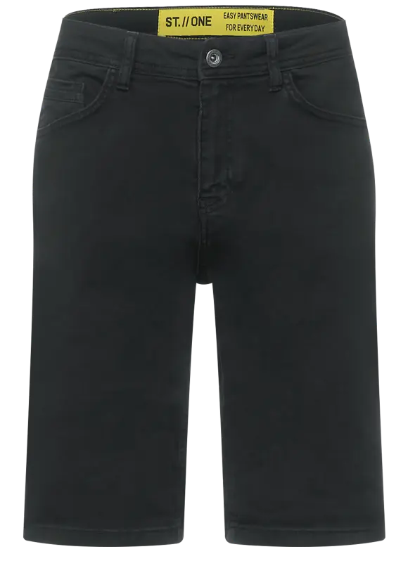 Bermuda im Color Style - Black