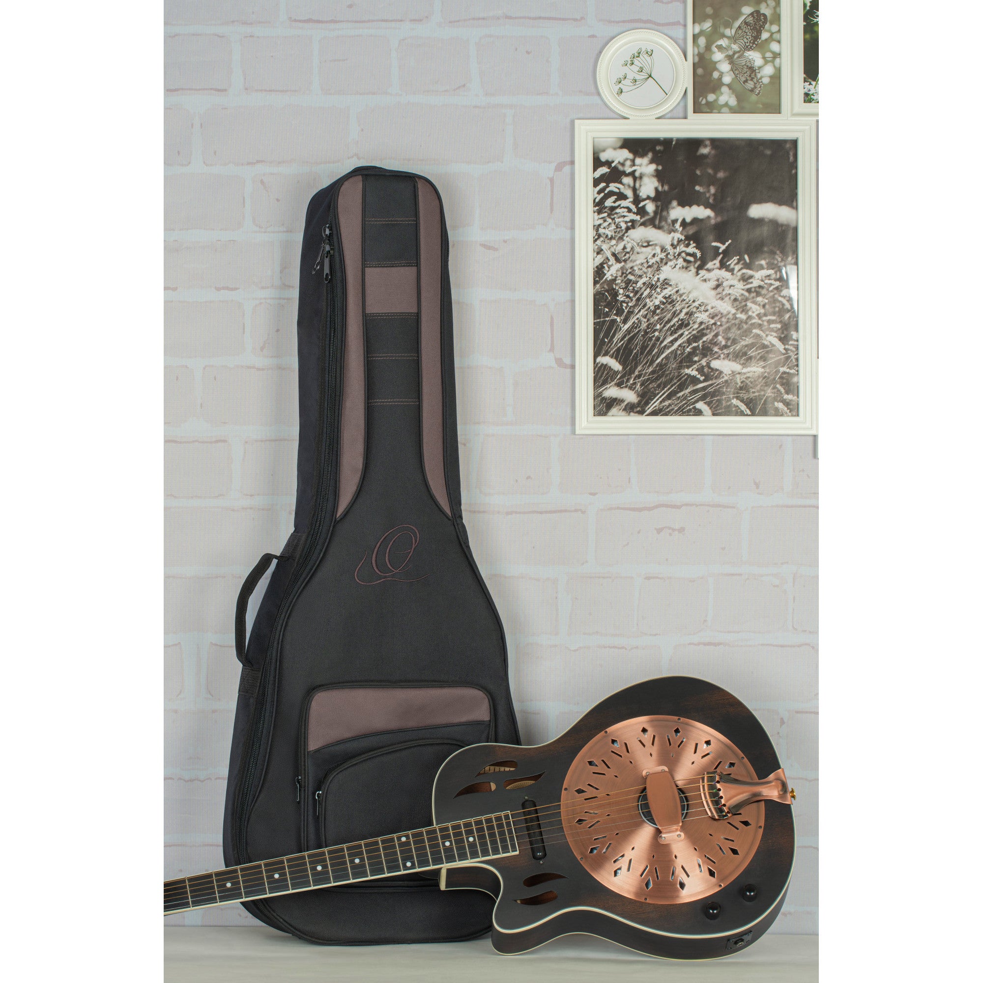 Ortega ONB-RRG40 Pro Series Resonator Guitar Bag draagtas voor resonatorgitaar