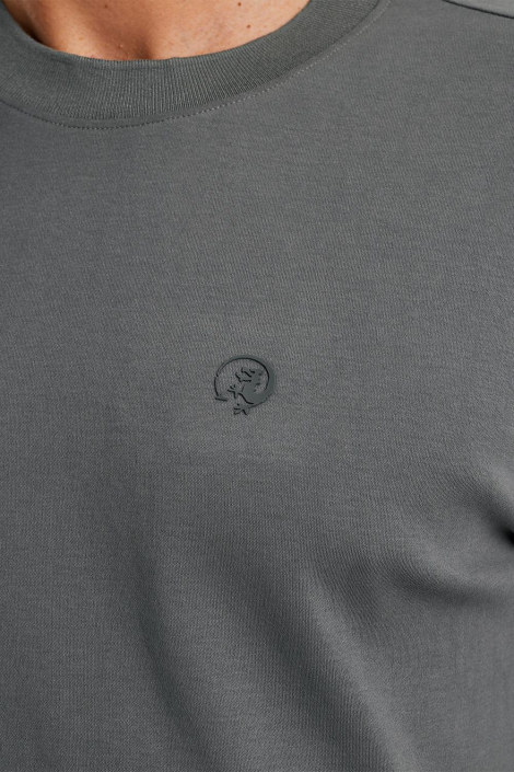 Cast Iron grijze heren t-shirt