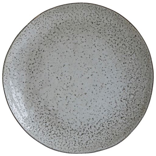 House Doctor Rustic Middagstallerken, Grå/Blå, Ø27,5 cm