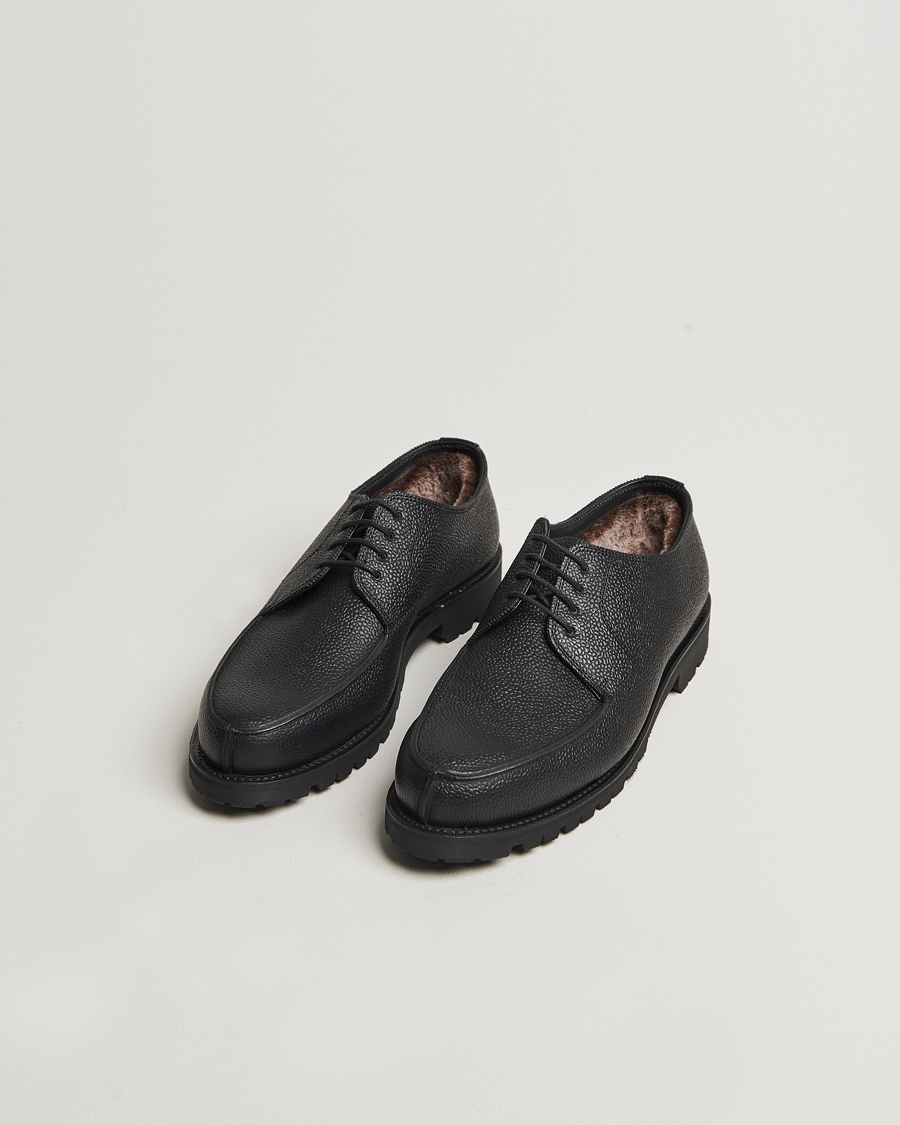 Ludwig Reiter Norweger Derby Black Grained Calf