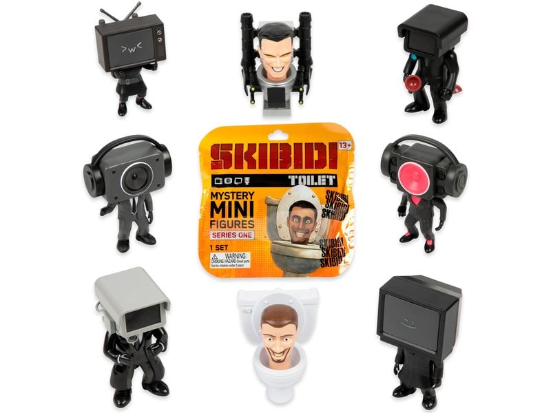 Paka Figur Skibidi Toilet Mystery 2.5