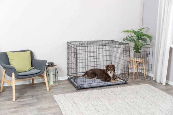 Trixie Home kennel, XL: 116 × 86 × 77 cm, black