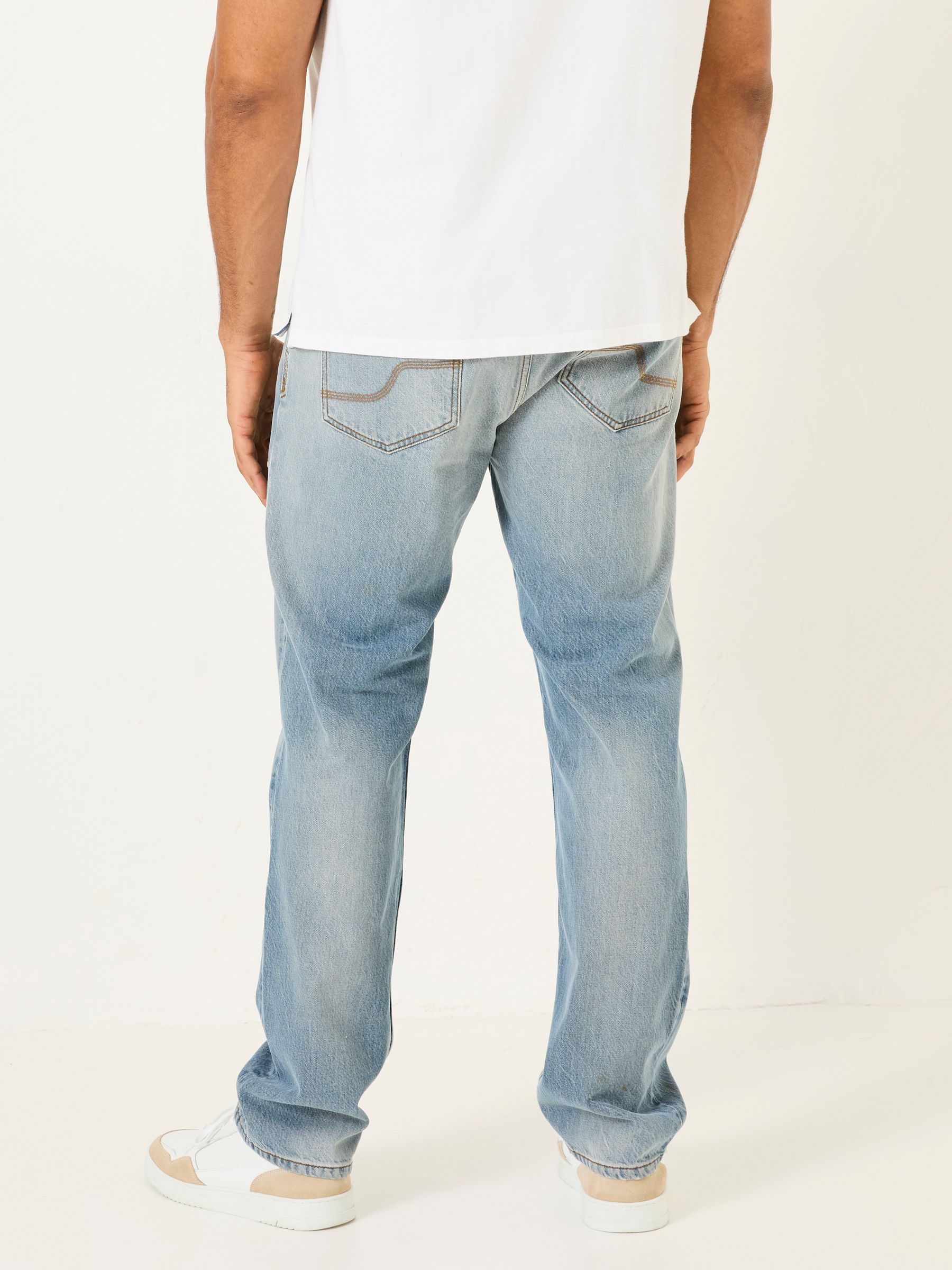 Lichtblauw vintage - FatFace-jeans