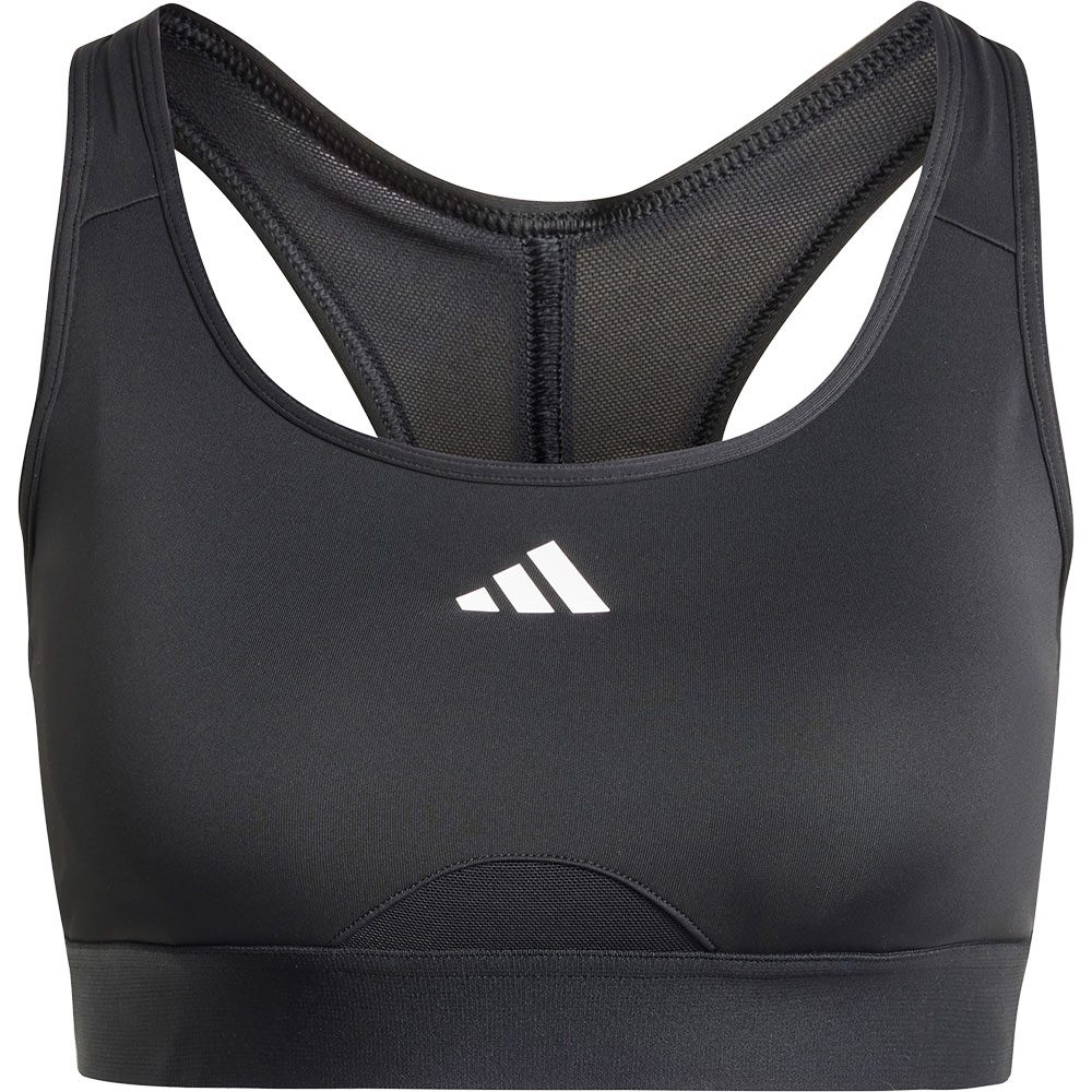 adidas Powerreact Training Sport-BH Damen schwarz