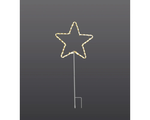 LED Decoratieve Lafiora Ster Stick Set, 42 stuks, 61,5 cm, Warm Wit