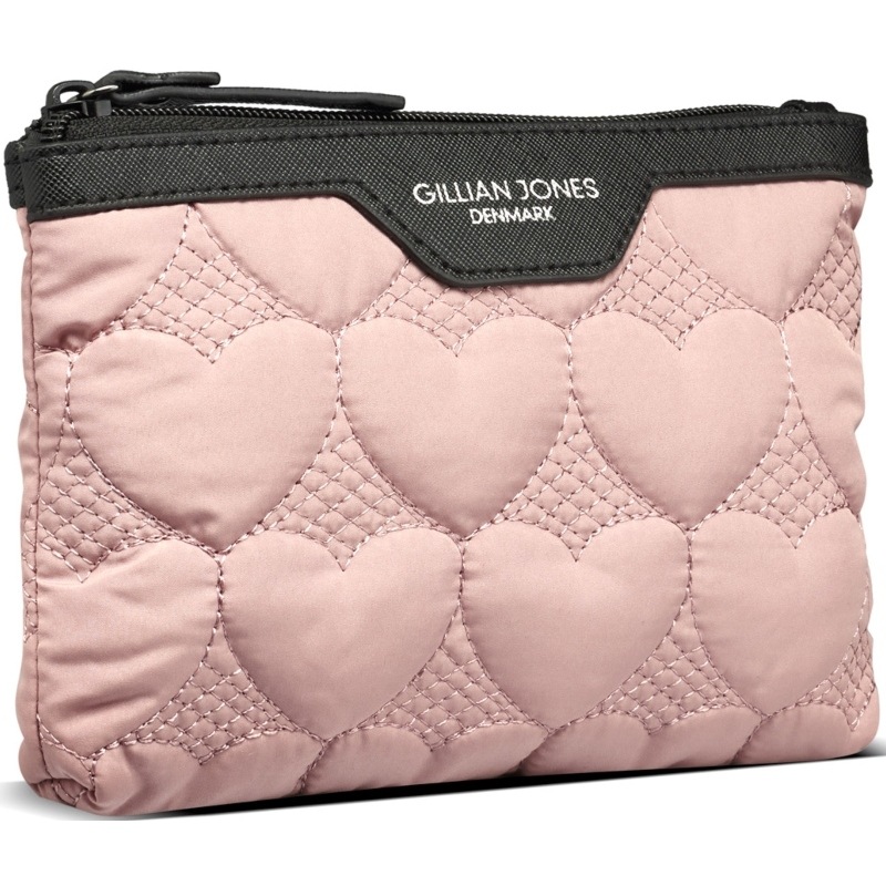 Gillian Jones Urban Makeup Bag - Quilted Heart 10063