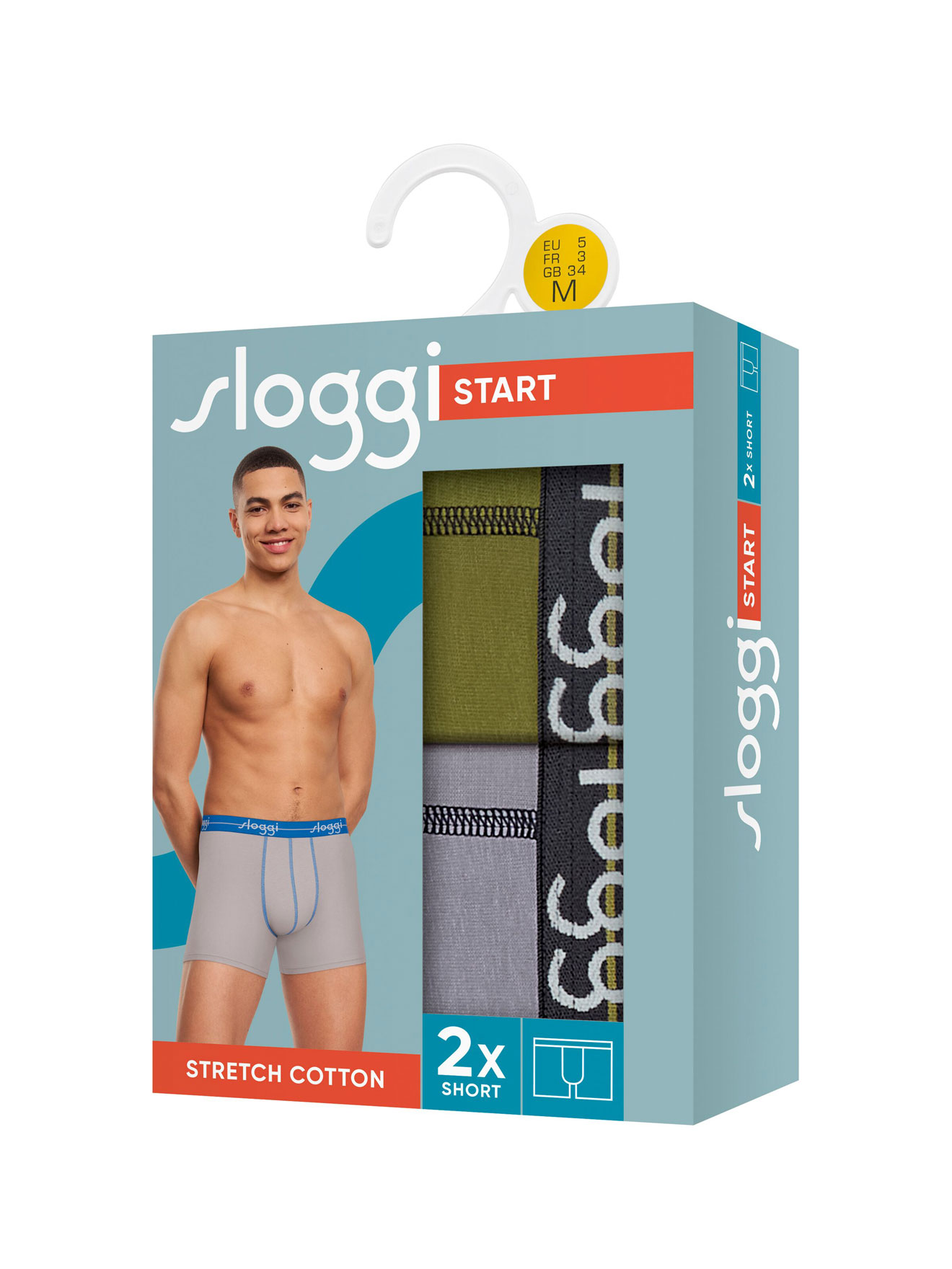 Lot de 2 boxers Start Short