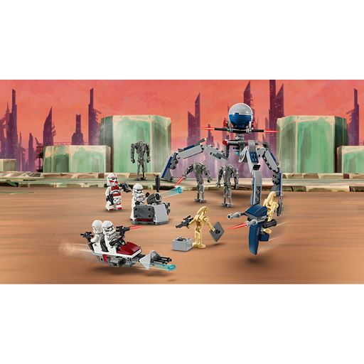 LEGO Star Wars Battle Pack Med Klonsoldater Og Kampdroider - 75372