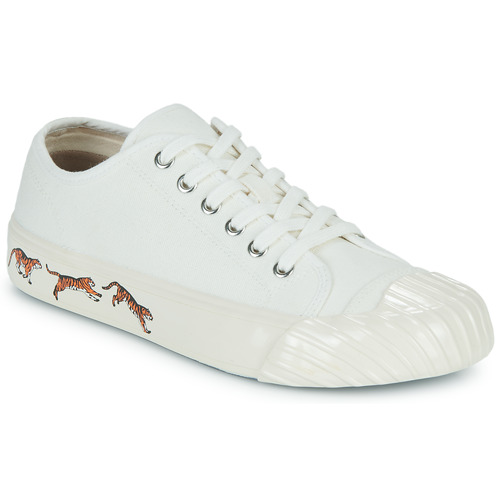 Kenzo - KENZOSCHOOL LOW TOP SNEAKERS Blanco