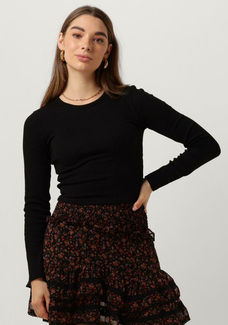 MODSTR\u00D6M zwarte modstr&ouml;m  igormd ls crop top