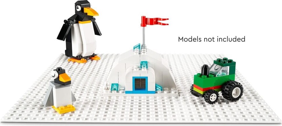 Lego Classic - Hvid Byggeplade - 11026