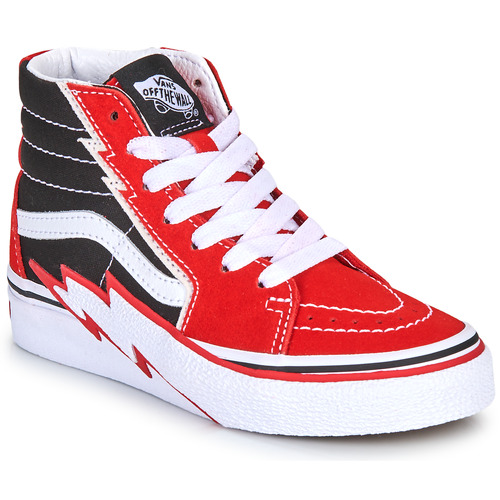 Vans - SK8-HI BOLT - Noir / Rouge