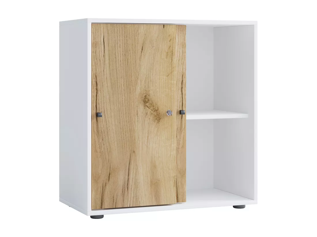 Armoire de bureau portes coulissantes Lona 2x