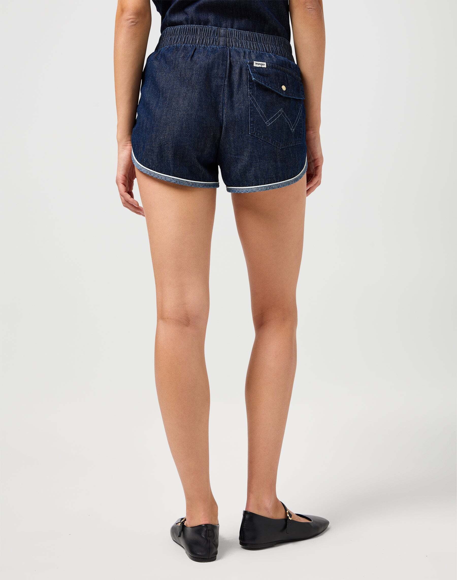 Wrangler Relax-fit-Jeans »WRANGLER Jeansshorts Piped Short«