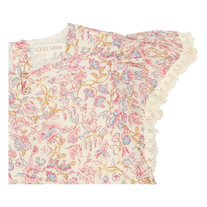 Louise Misha Combishort Coton Bio Mayalia | Ecru