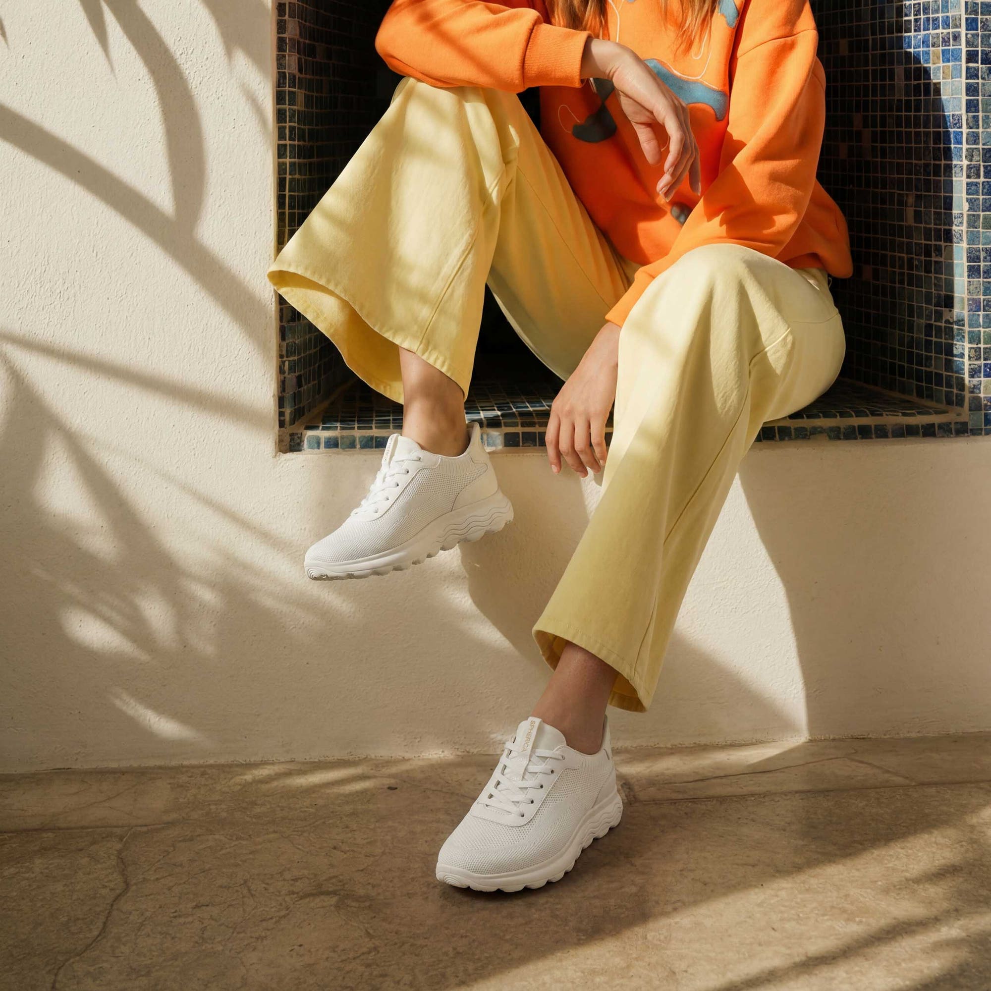 Baskets basses Femme blanc