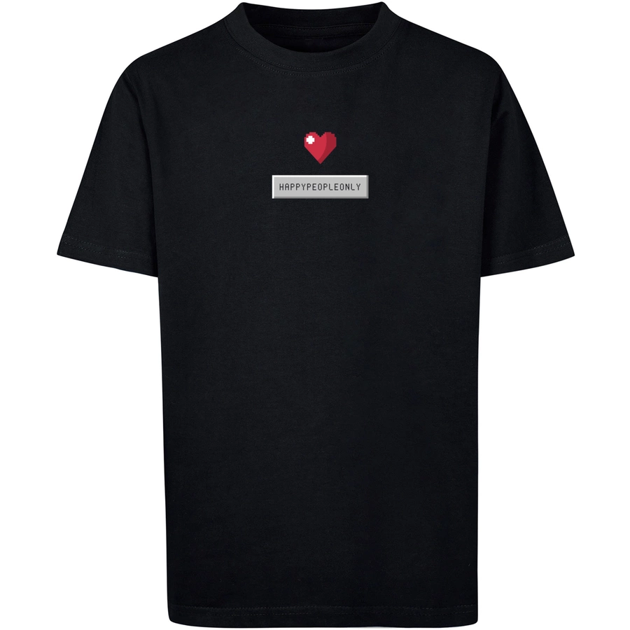 F4NT4STIC T-Shirt Happy New Year Silvester 2023 schwarz
