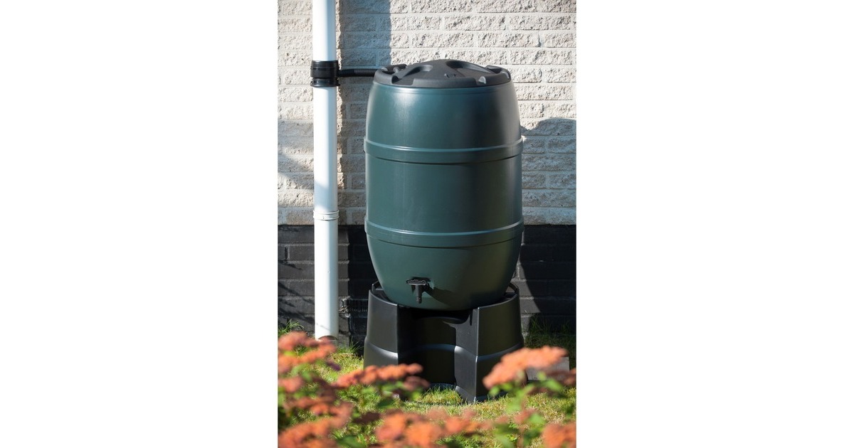NatureStandaard voor regenton  (Zwart, voor 120, 210 en 250 l regenton)