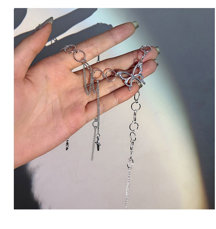 Poppin - Vlinder hanger choker