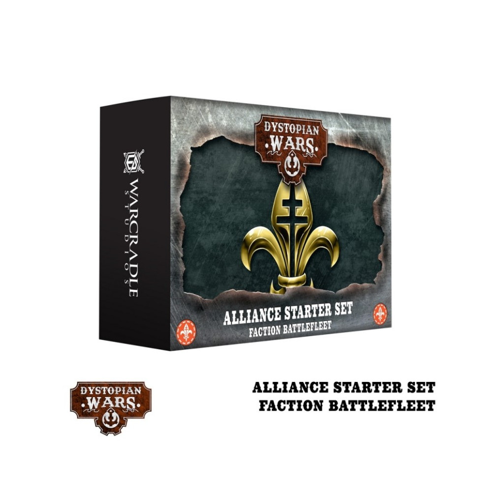 Dystopian Wars: Alliance Starter Set - Faction Battlefleet