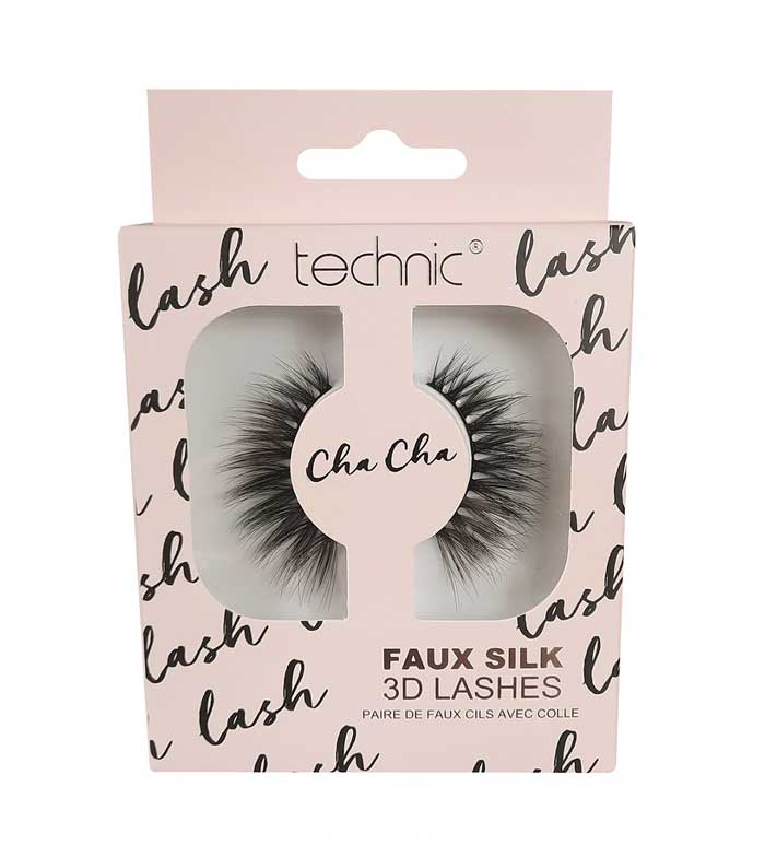 Technic Cosmetics - Cílios postiços Faux Silk Lashes - ChaCha