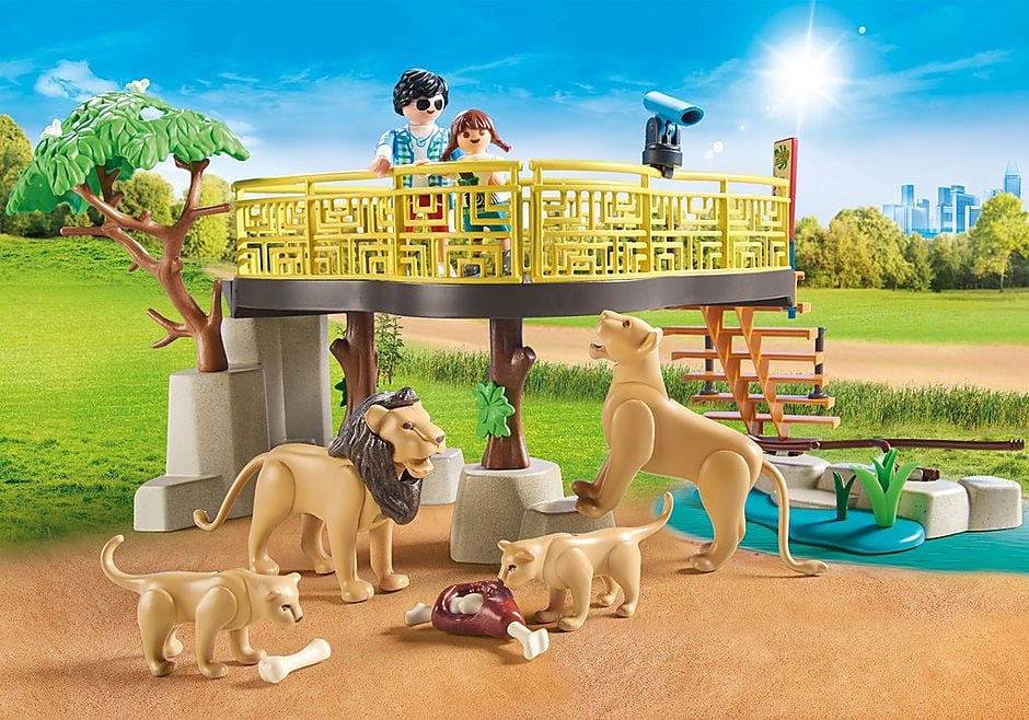 Playmobil - Udendørs Løveindhegning (71192)
