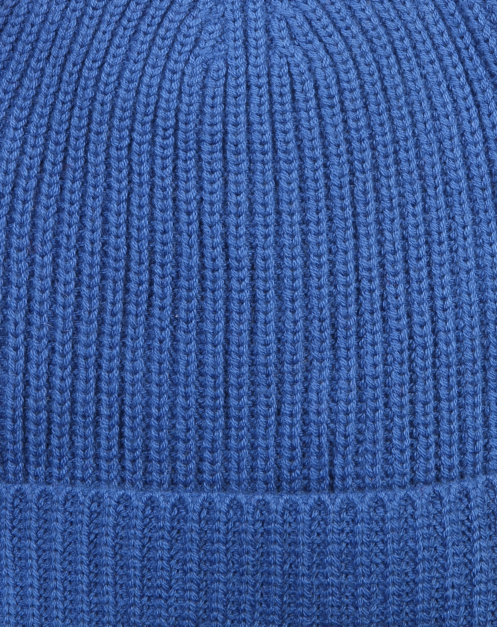 Strickmütze ATLAS mit Wolle in space blue