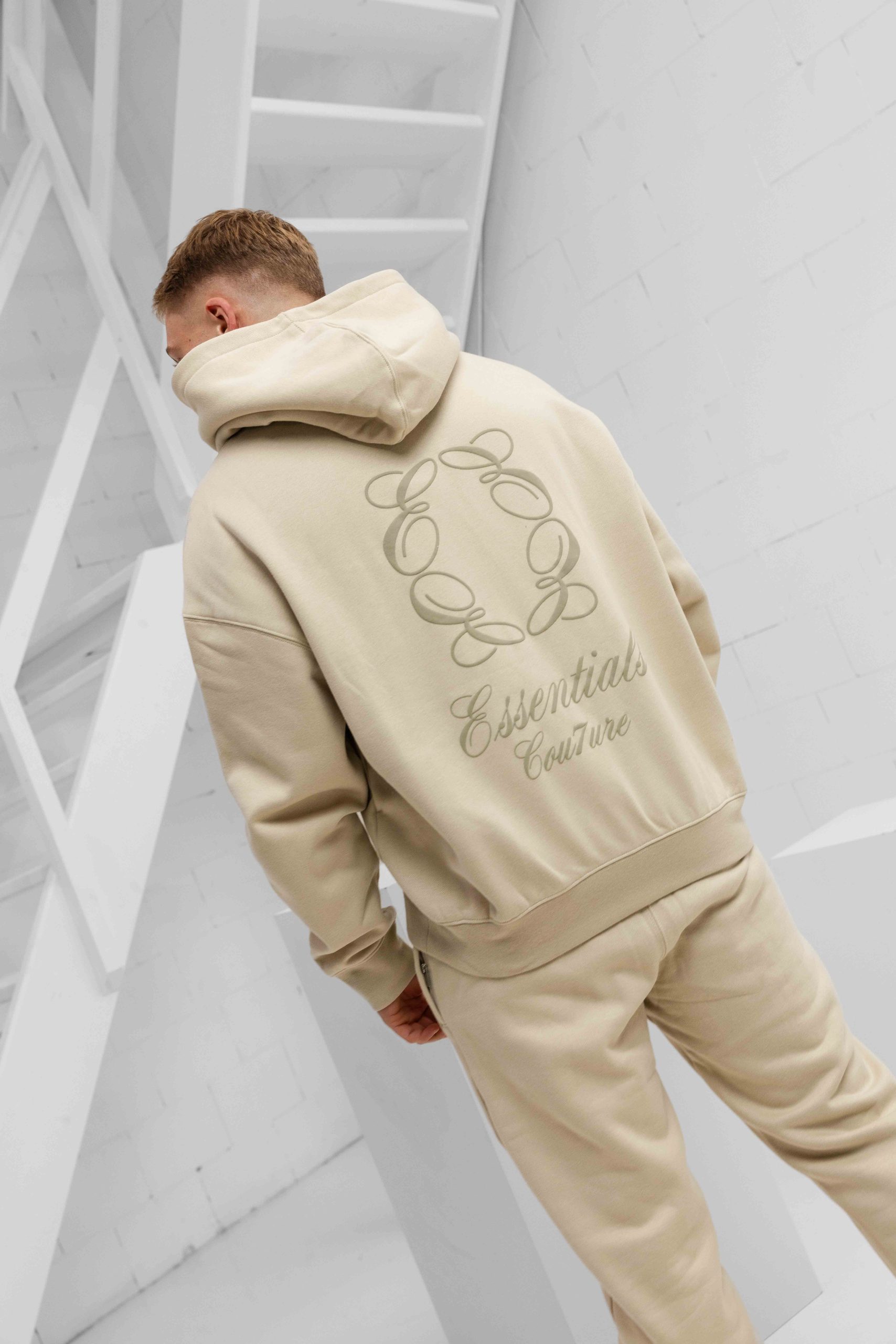 Cou7ure Essentials Classic Trainingspak Heren Beige