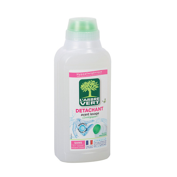 Détachant textile hypoallergénique L'Arbre Vert 500 ml