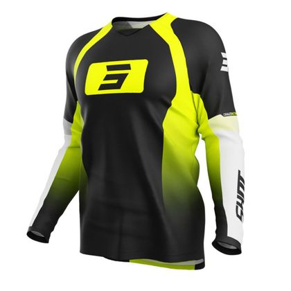 Maillot cross Shot DRAW - INSTINCT 2025 - Jaune