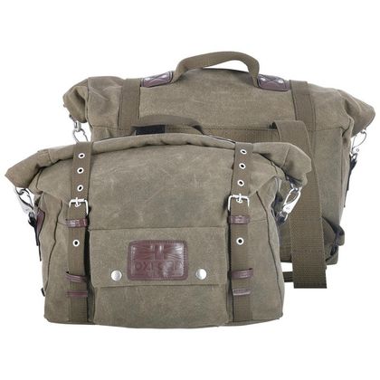 Sacoches cavalières Oxford HERITAGE ROLL BAG (2 x 20 litres) Universel - Vert