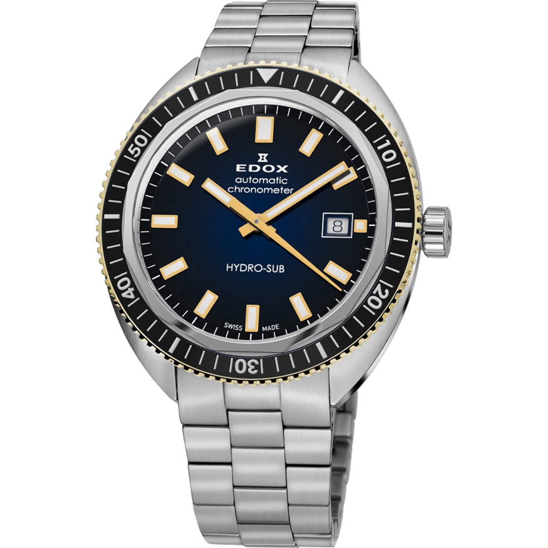 Edox Hydro-Sub Date Automatic COSC Limited Edition