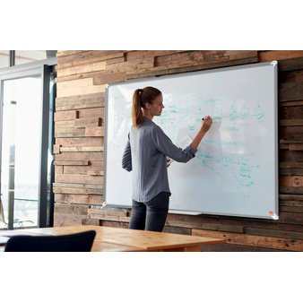 Tableau blanc mural Premium Plus acier, (L)600 x