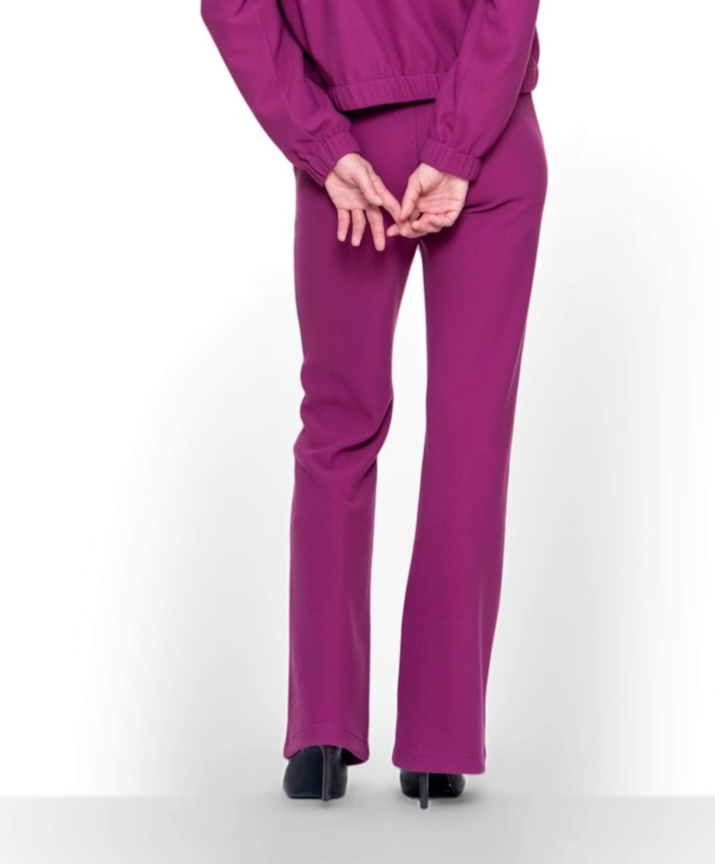 Geisha Comfy dames broek paars
