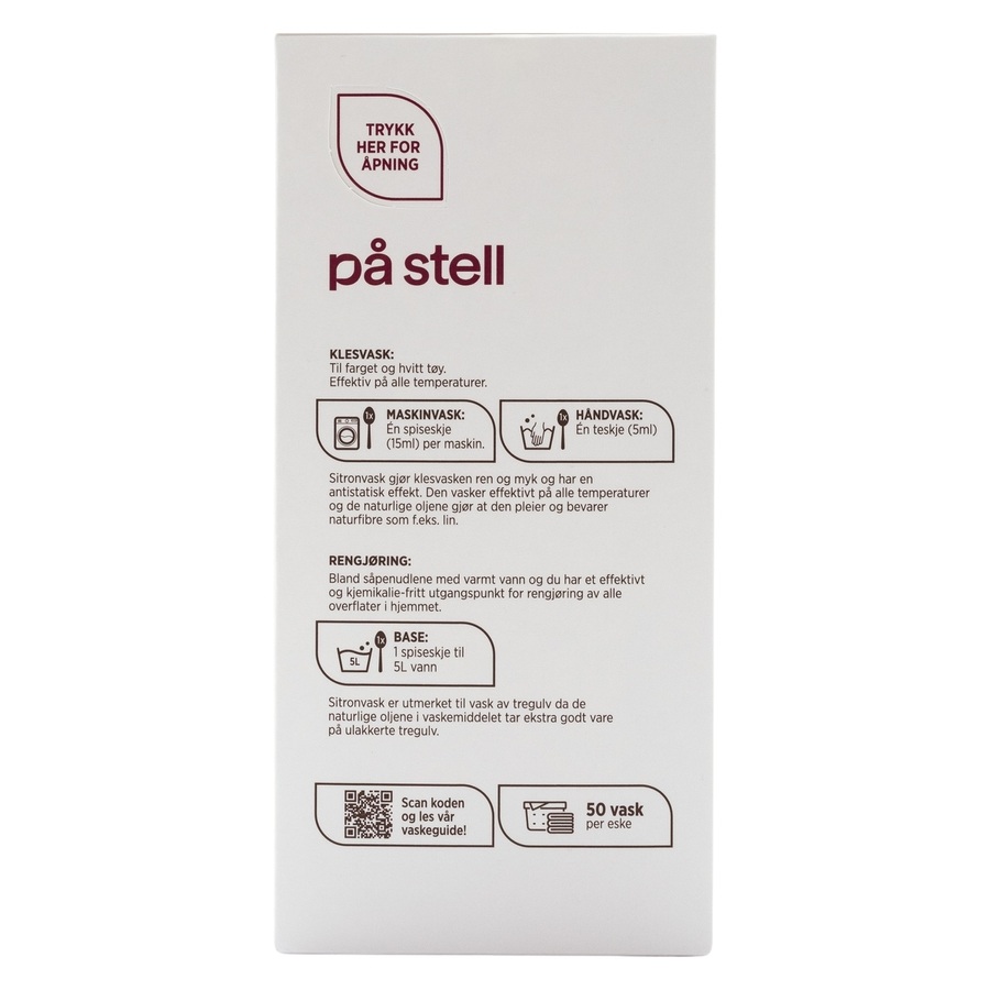 På Stell Sitronvask 500g