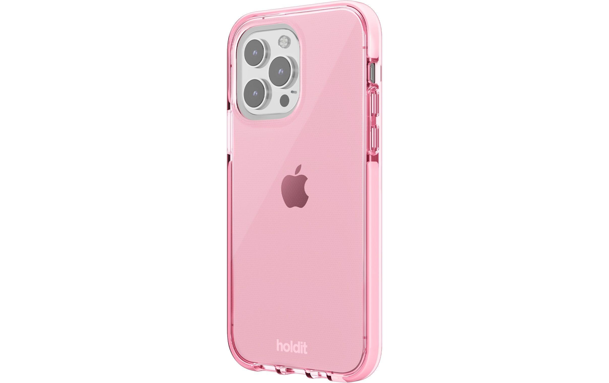 Back Cover Seethru iPhone 14 Pro PinkStilvolle Schutzhülle für das Apple iPhone 14 Pro