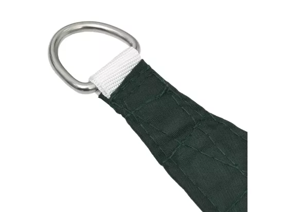 Voile de parasol tissu oxford rectangulaire 4x5 m vert foncé