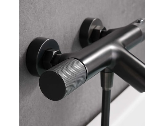 IMEX - Ensemble robinet mitigeur de baignoire thermostatique avec d...