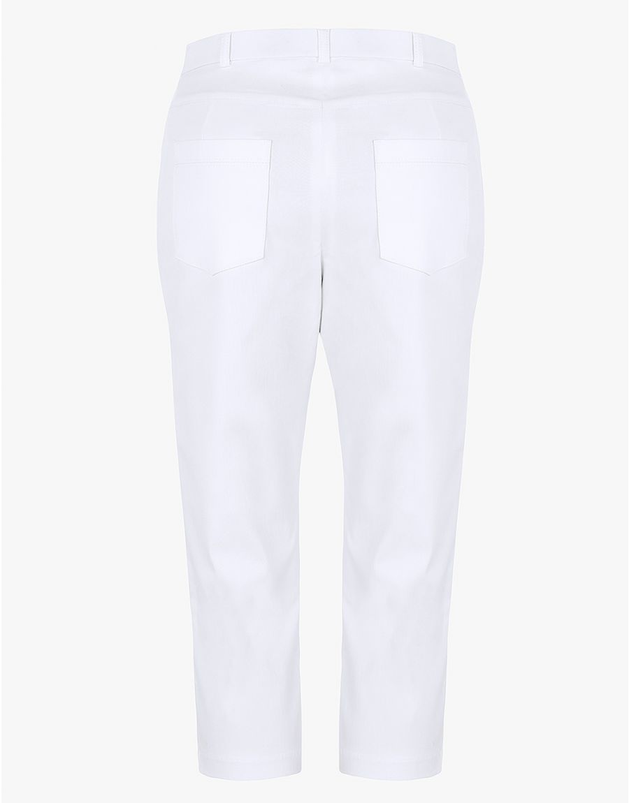 Corsaire blanc stretch