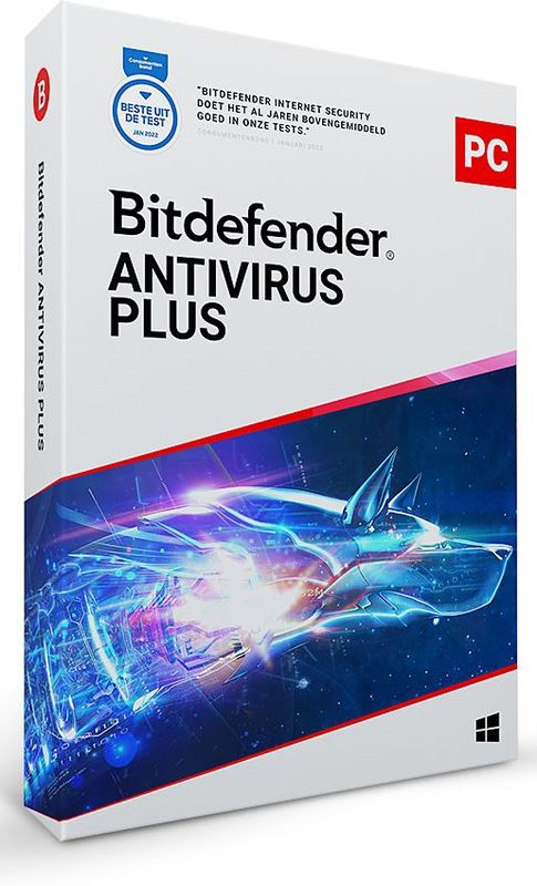 Bitdefender Antivirus Plus | 1 PC | 1 jaar | Windows