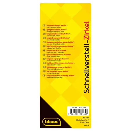 Idena Schnellverstell-Zirkel - 