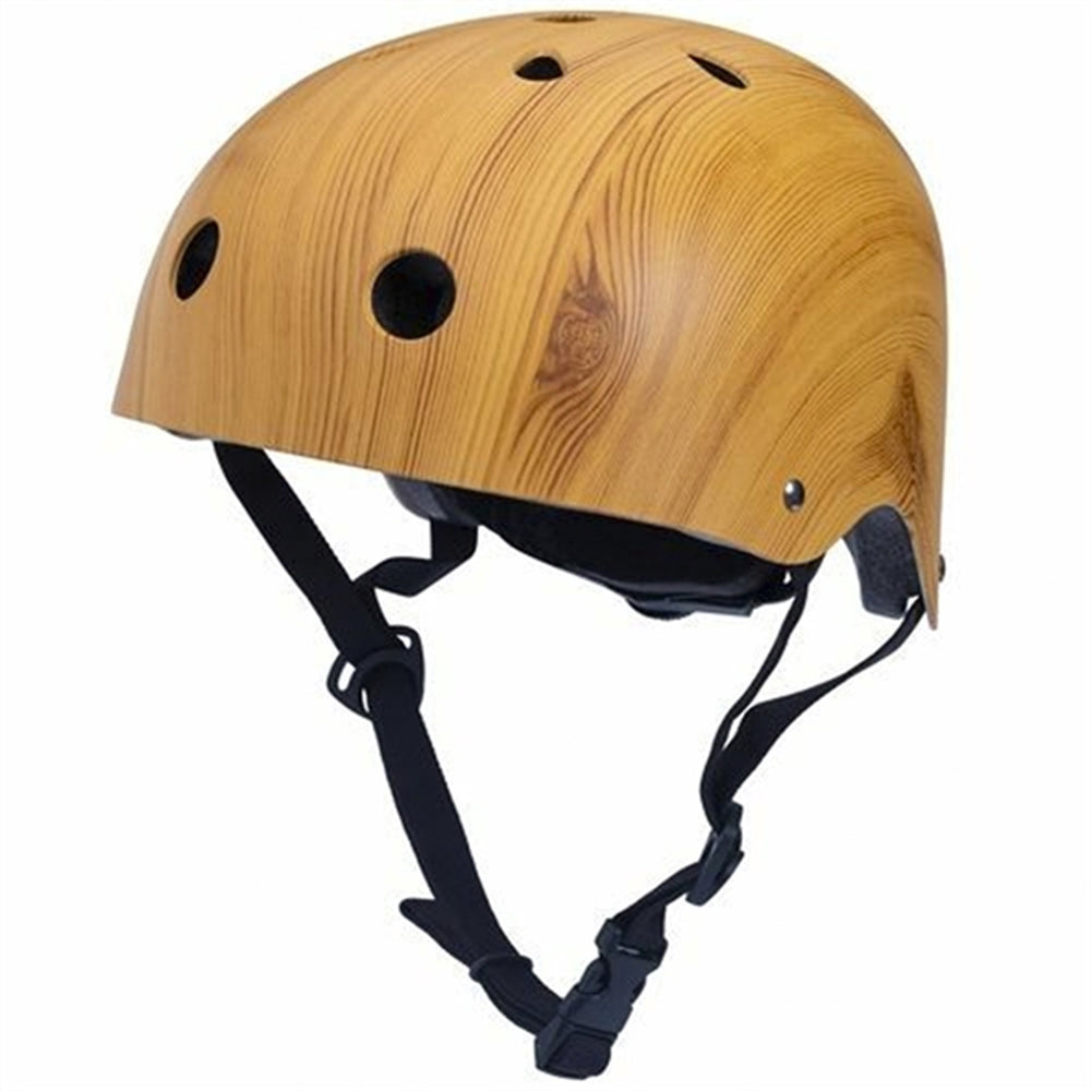 Køb Trybike CoConut Wood Helmet Retro Look