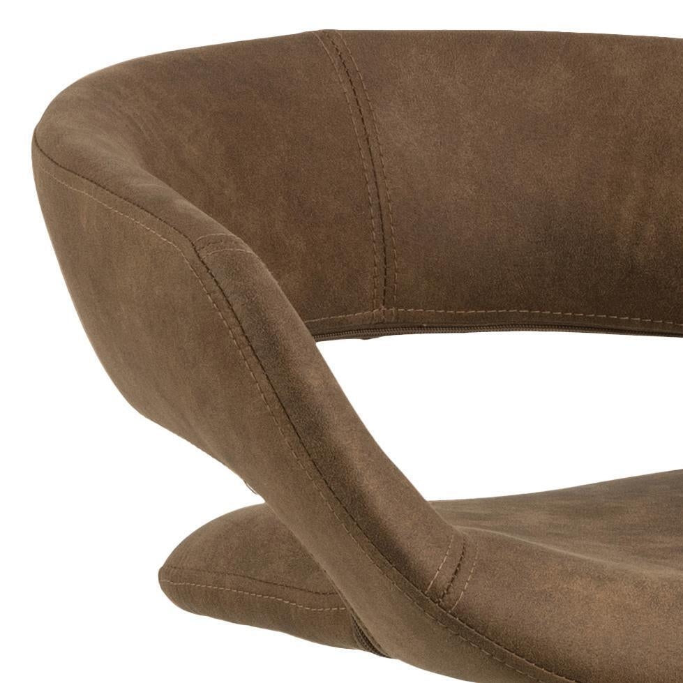 Giga Living - Barkruk Kaat Bruin
