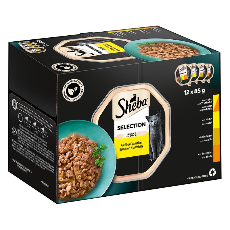 Les Barquettes de Sheba 24 x 85 g